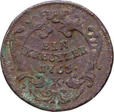 купить Австрия 1 крейцер (kreuizer) 1763 Мария Терезия