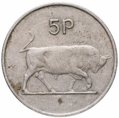 купить Ирландия 5 пенсов (pence) 1970