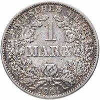 купить Германия (Германская империя) 1 марка 1914 "А"