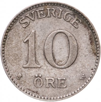 купить Швеция 10 эре (ore) 1919