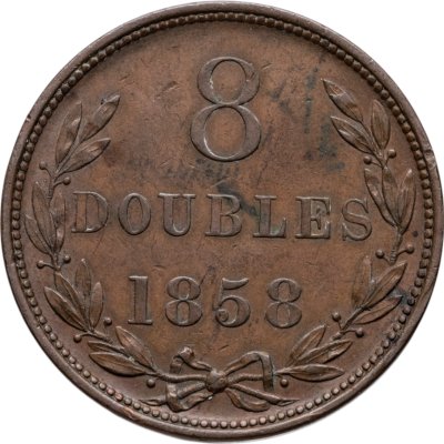 купить Гернси 8 дублей 1858