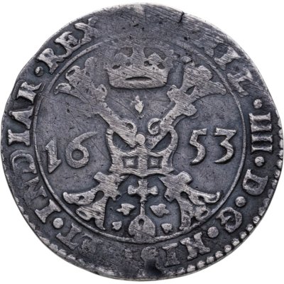 купить Испанские Нидерланды, герцогство Брабант 1 патагон 1653
