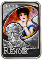 купить Андорра 10 динеров 2008 "«Мировые художники» - Ренуар"