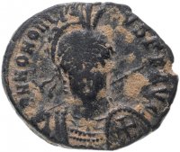 Купить Римская империя, Гонорий, 393-423 годы, нуммий.