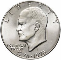 купить США 1 доллар 1976 "200 лет независимости США" (S)