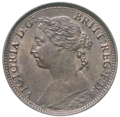 купить Великобритания 1 фартинг (farthing) 1891