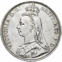Купить Великобритания 1 крона (crown) 1887