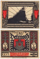 купить Германия (Липпе-Детмольд: Детмольд) 50 пфеннигов 1920 (268.10a/B1/4)