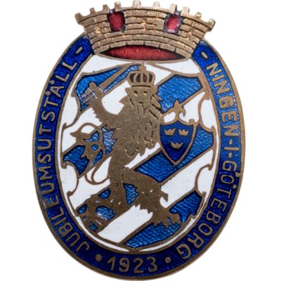 купить Швеция "Знак. Всемирная выставка в Гётеборге" 1923