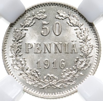 купить 50 пенни (pennia) 1916 S в слабе ННР MS64