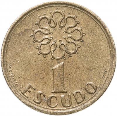 купить Португалия 1 эскудо (escudo) 1986-2001, случайная дата
