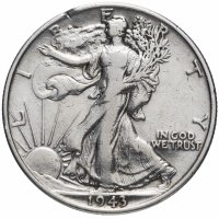купить США 1/2 доллара (50 центов) 1943