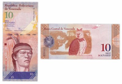 купить Венесуэла 10 боливаров 2009 (Pick 90b) 03.09.2009
