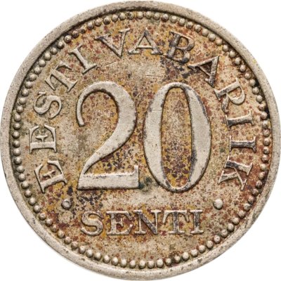 купить Эстония 20 сентов (senti) 1935