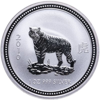 купить Австралия 1 доллар (dollar) 2010 Восточный календарь - Год Тигра