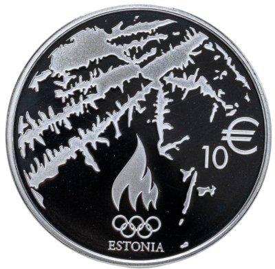 купить Эстония 10 евро (euro) 2014 XXII Зимние Олимпийские игры. Сочи 2014