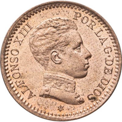 купить Испания 2 сентимо (centimos) 1905