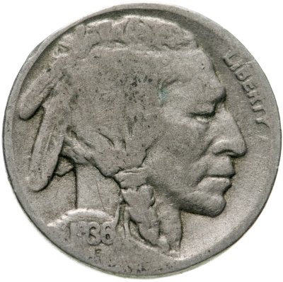 купить США 5 центов 1936 "Buffalo Nickel" D
