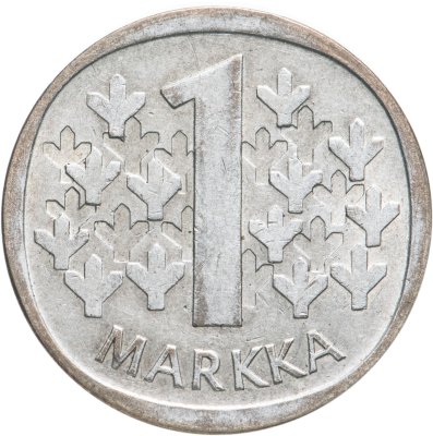 купить Финляндия 1 марка (markka) 1965 S
