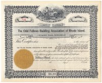 купить Акция США The Odd Fellows Building Association of Rhode Island.
