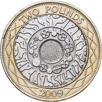 купить Великобритания 2 фунта (pounds) 2009