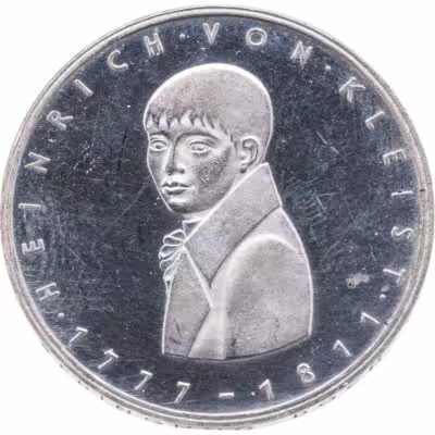 купить Германия 5 марок (deutsche mark) 1977 "200 лет со дня рождения Генриха фон Клейста"
