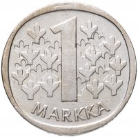 Купить Финляндия 1 марка 1965