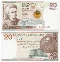купить Польша 20 злотых 2011 (Pick 182) (в буклете)