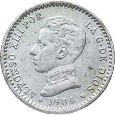 купить Испания 50 сентимо (centimos) 1904