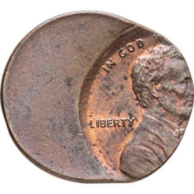 купить США 1 цент (cent) 1959-1982 Мемориал Линкольна (Lincoln Memorial Cent) без обозначения монетного двора, БРАК