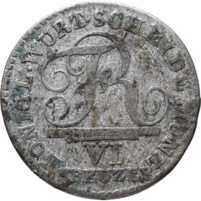 купить Германия, Вюртемберг 6 крейцеров 1807