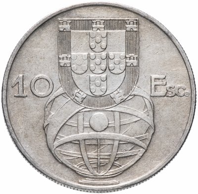 купить Португалия 10 эскудо (escudos) 1954