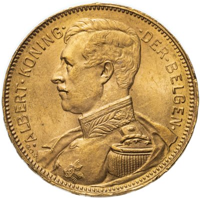 купить Бельгия 20 франков (francs) 1914