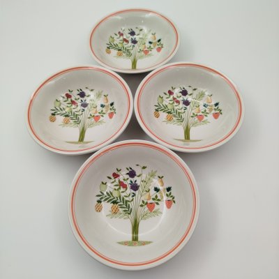 купить Набор салатников (мисок) для подачи закусок (4 предмета), коллекция Bon Appetit, фарфор, vitro, Villeroy & Boch, Германия, 1983-1989 гг.