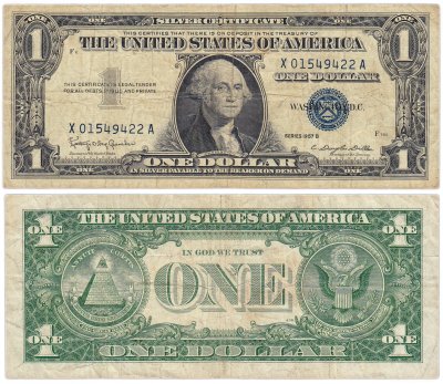 купить США 1 доллар 1957B (Pick 419B)