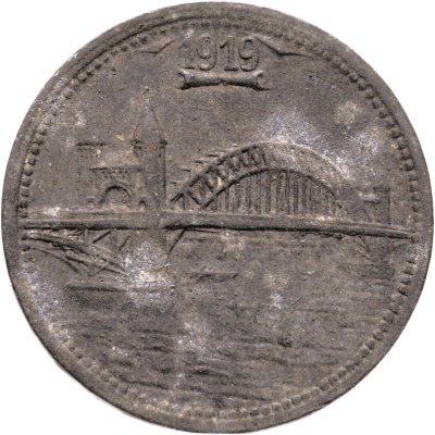 купить Германия "Районы Бонна и Зигкрейса" 5 пфеннигов 1919 нотгельд