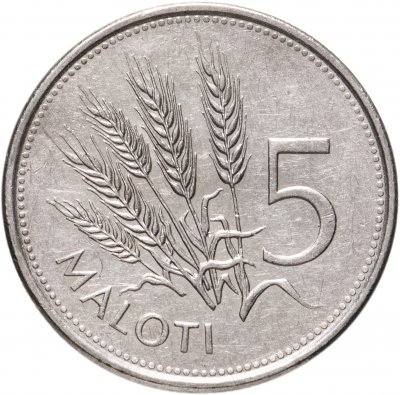 купить Лесото 5 малоти (maloti) 1996