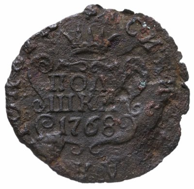 купить Полушка 1768 КМ сибирская монета