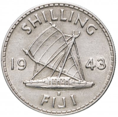 купить Фиджи 1 шиллинг (shilling) 1943