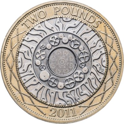 купить Великобритания 2 фунта (pounds) 2011