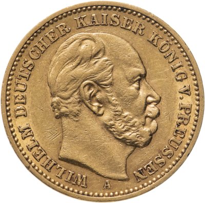 купить Германская империя (Пруссия) 20 марок (mark) 1884