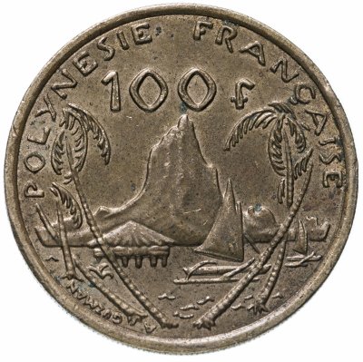 купить Французская Полинезия 100 франков (francs) 2003