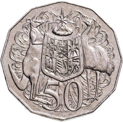 купить Австралия 50 центов (cents) 2004