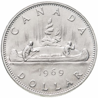 купить Канада 1 доллар (dollar) 1969