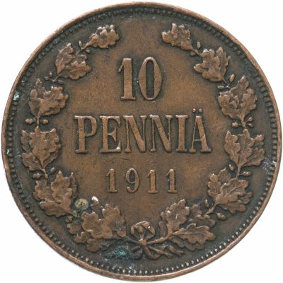 купить 10 пенни (pennia) 1911