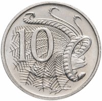 Купить Австралия 10 центов 1985-1998