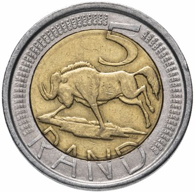 купить ЮАР 5 рандов 2006