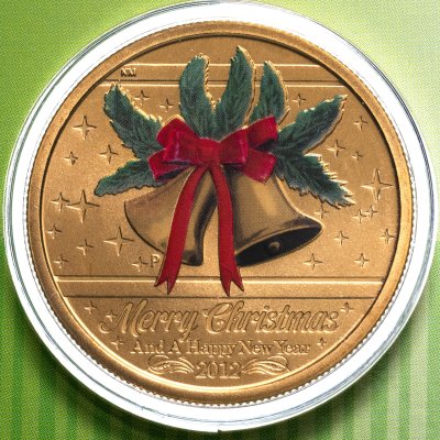 купить Австралия 1 доллар 2012 «Счастливого рождества»