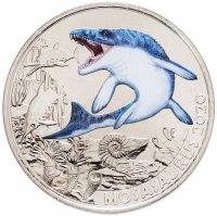 Купить Австрия 3 евро 2020 Мозозавр