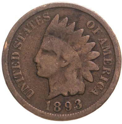 купить США 1 цент 1893 "Indian Head Cent"
